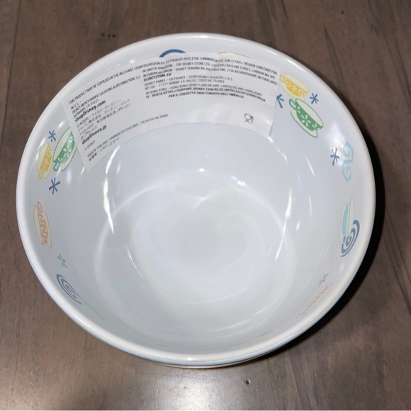 New Disney Parks Alice in Wonderland Mad Tea Party Mad Hatter Serving Bowl 32 Oz - Picture 4 of 4